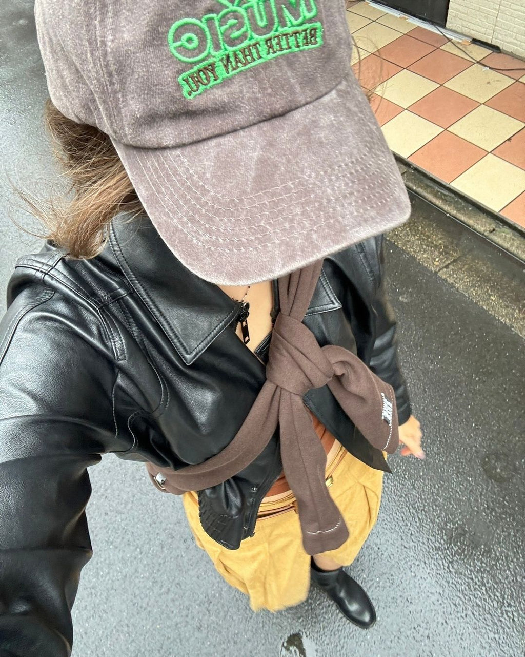 [香港現貨✨] [官方代理💣] KENTNNEY 3-WAY SWEATER DAILY WINDY BAG - Mojave Choco