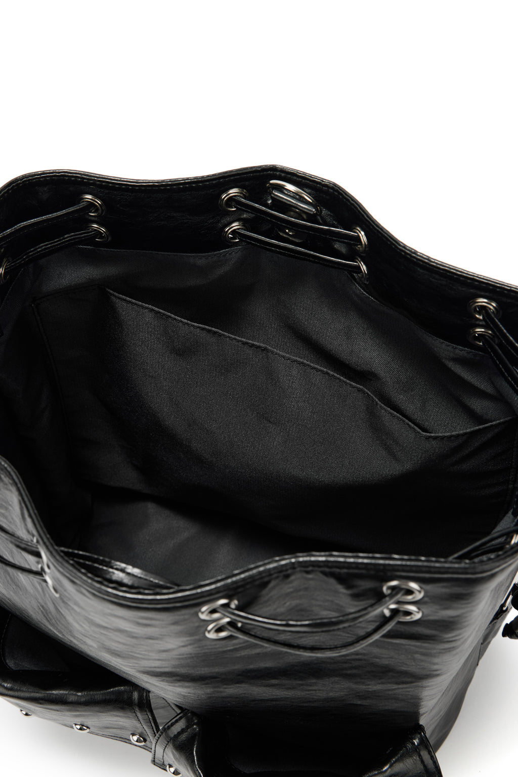 DEINET 5-WAY STUD POCKET MULTI BAG IN BLACK