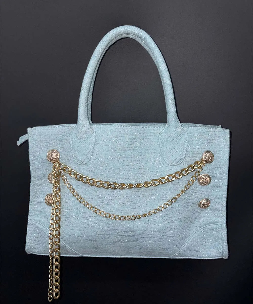 [SCULPTOR] CHAIN TERRY BAG_2 COLORS