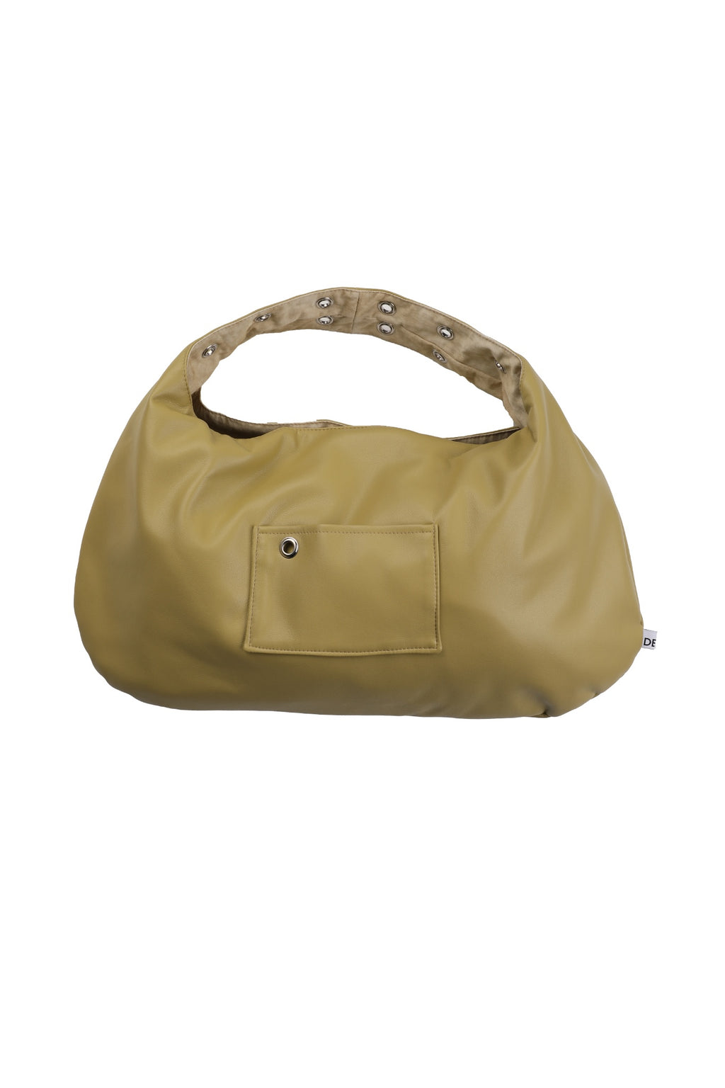 DEPC EYELET LEATHER BAG (BUTTER)