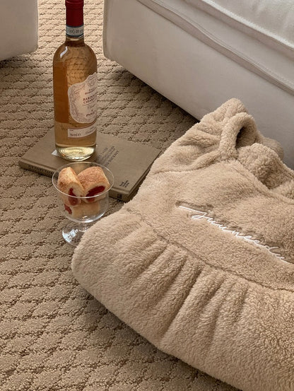 [韓國售出3000+⭐️] J'eu Teddy Short Sleeve Sleeping Dress Pajamas 2colors