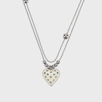 [NFF] Dot Heart Necklace-3colors