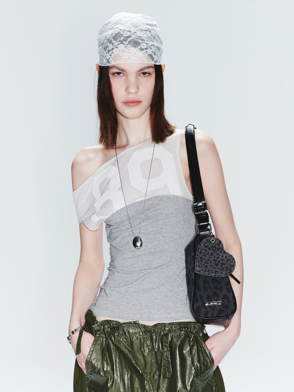 FENNEC BASH BAG SET / LEOPARD BLACK