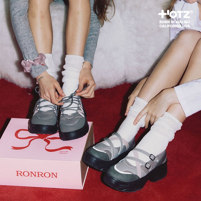 [RONRON x OTZ] LOMITA PLATFORM BALLERINA PINK