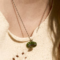 [NFF] MINNOW NECKLACE_GREEN
