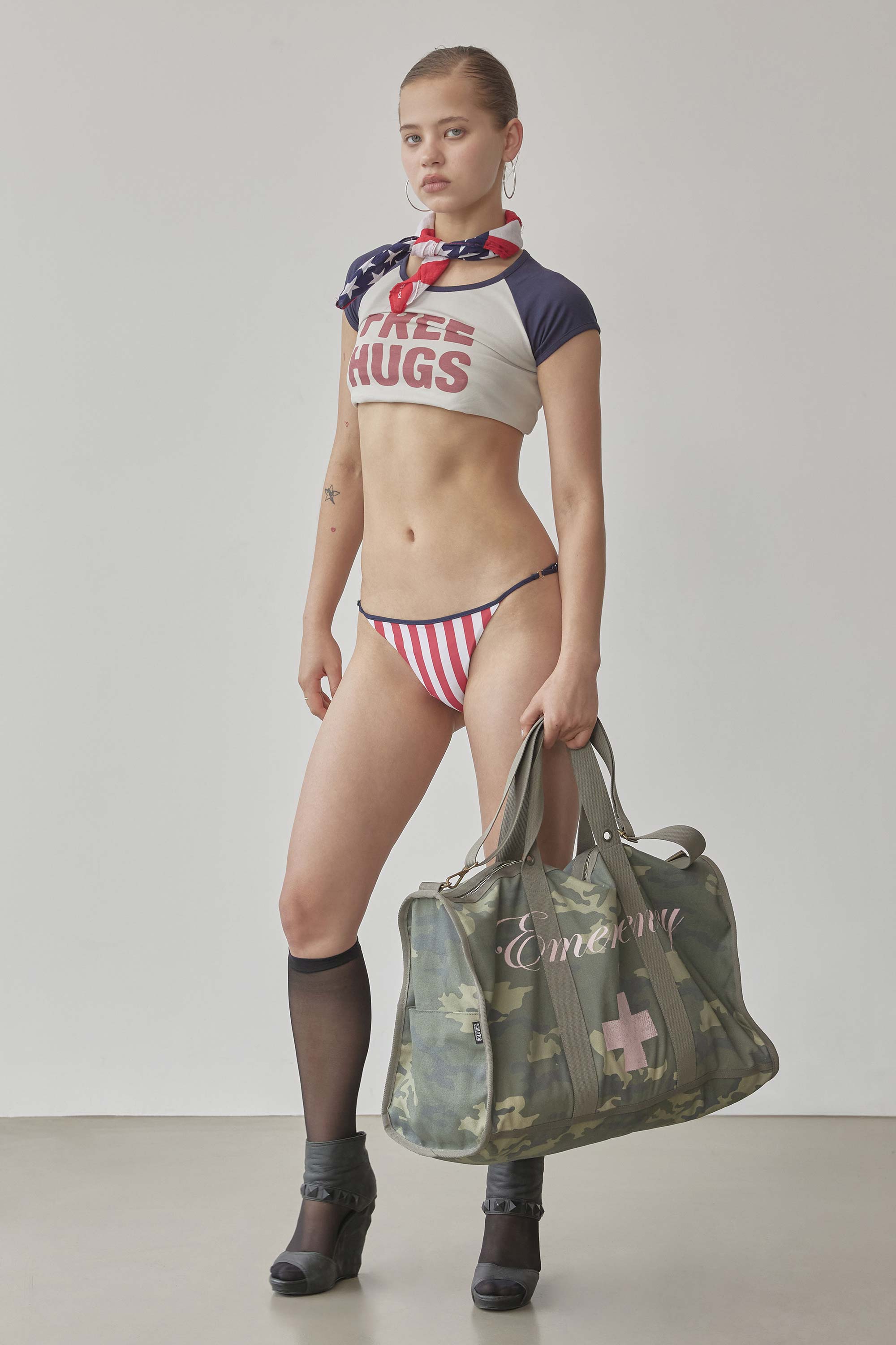 Summer Boston Bag Camo