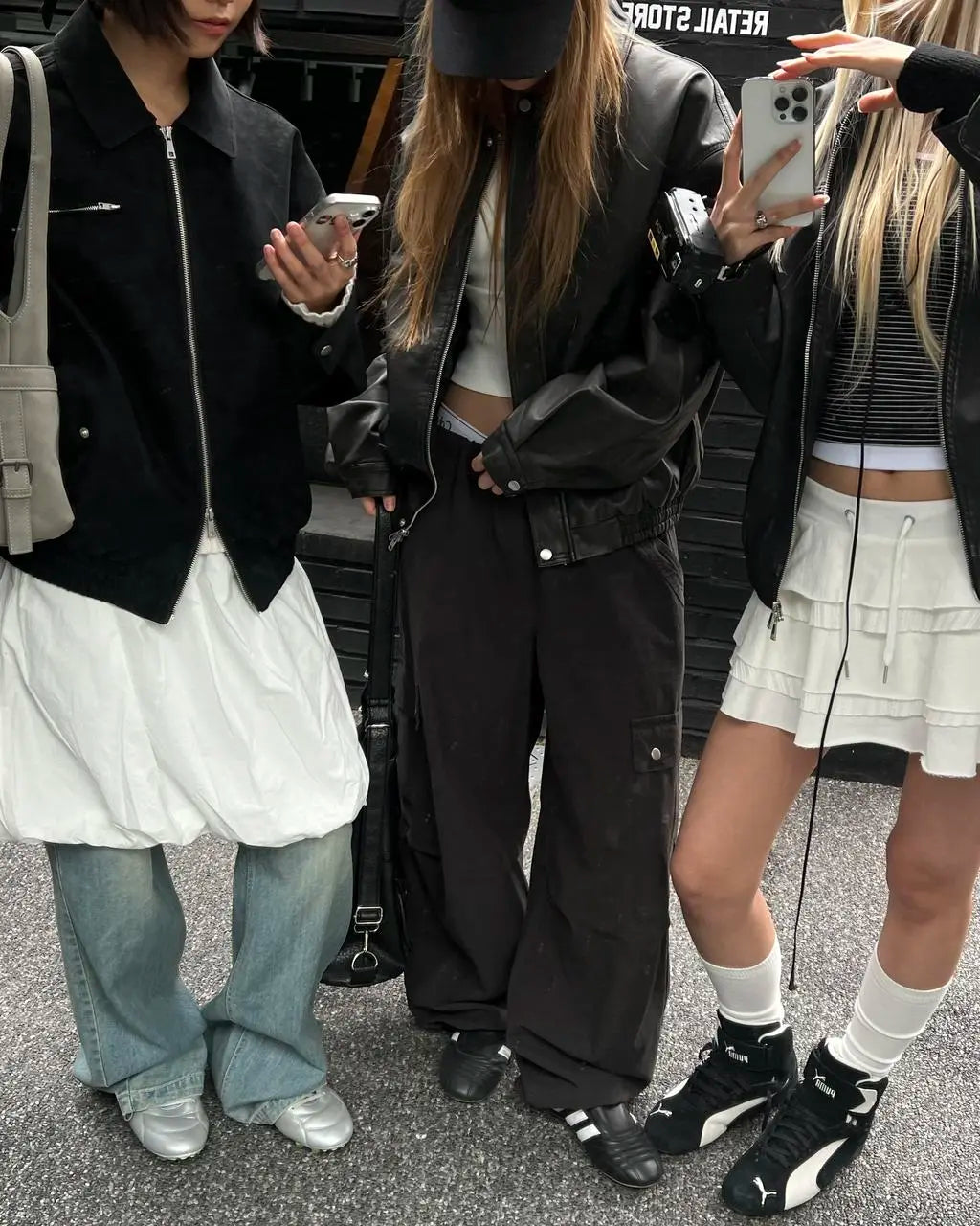 [韓國製造🇰🇷] BLACKUP Plico Cancan Skirt Pants / 2colors