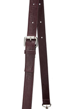 DEINET 5-WAY STUD POCKET MULTI BAG IN BURGUNDY