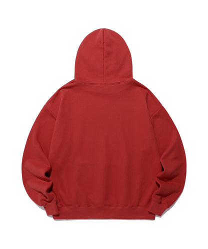 niceghostclub SKULL RIBBON HOODIE [RED]