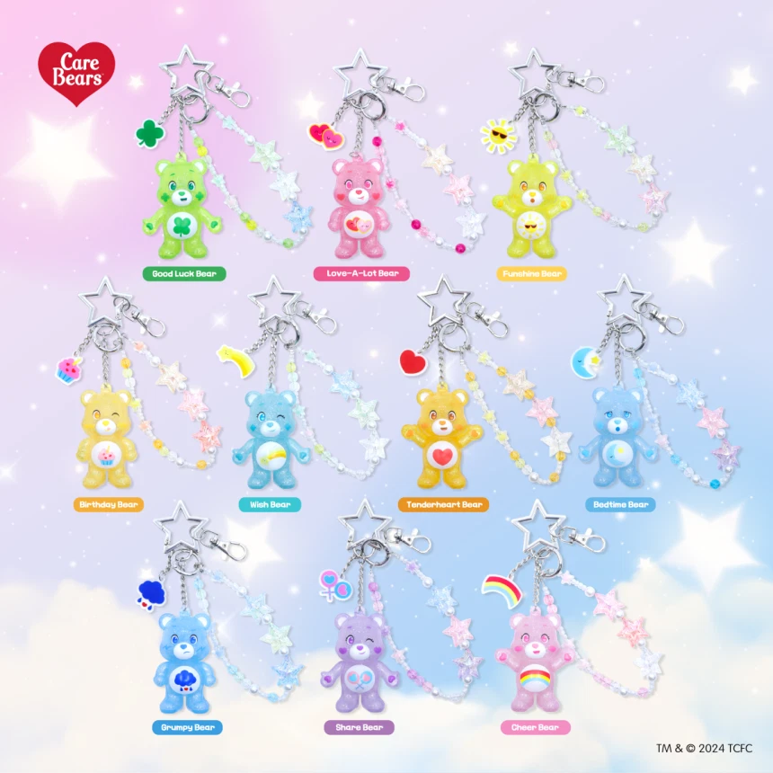 泰國正版 Wish Upon a Star Charm Keychain / 10colors