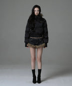 [GILA ARCHIVE] Fur Hood Light Padded Jacket - 2 Colors