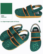 [kuudoo] Flower Sandals🌻✨ / seaweed (Size 35~45 avilable)