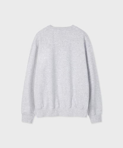 [Fallet x Lee] Sun Flower Sweatshirt / grey