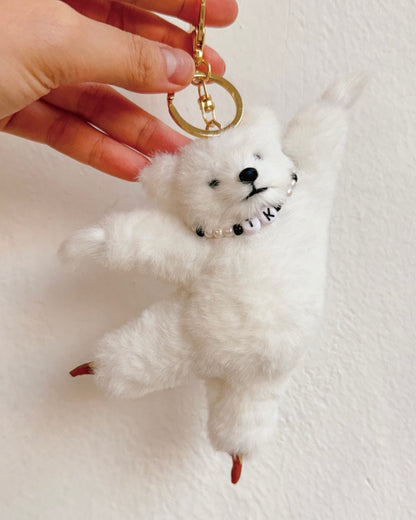 White Bear Keyring