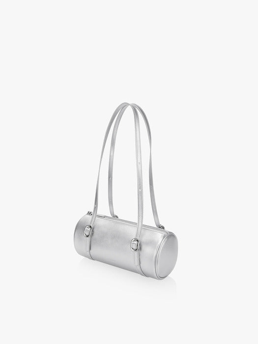 FINDKAPOOR Pillow Shoulder Bag / Silver