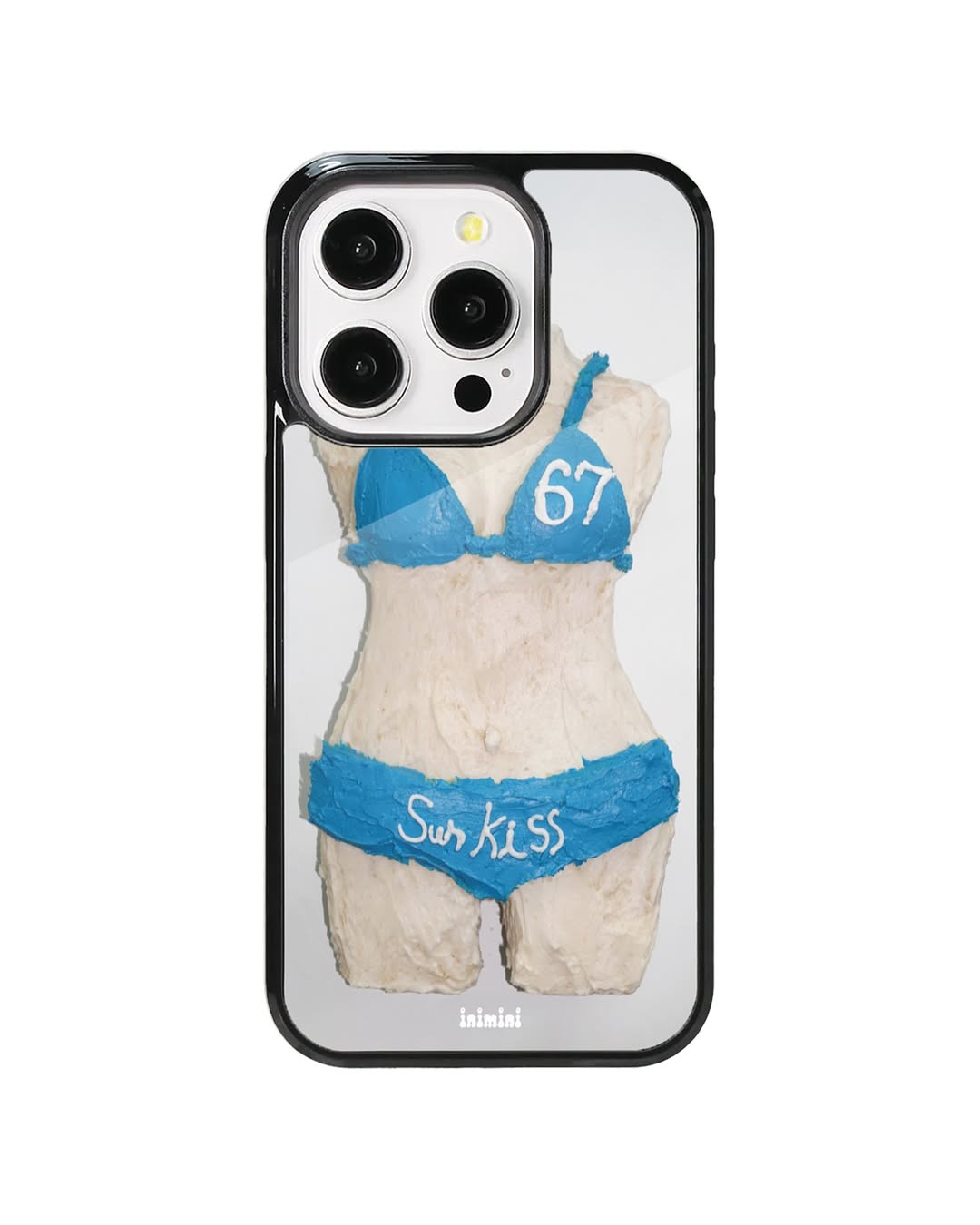 67 blue bikini phone case (有magsafe!!)