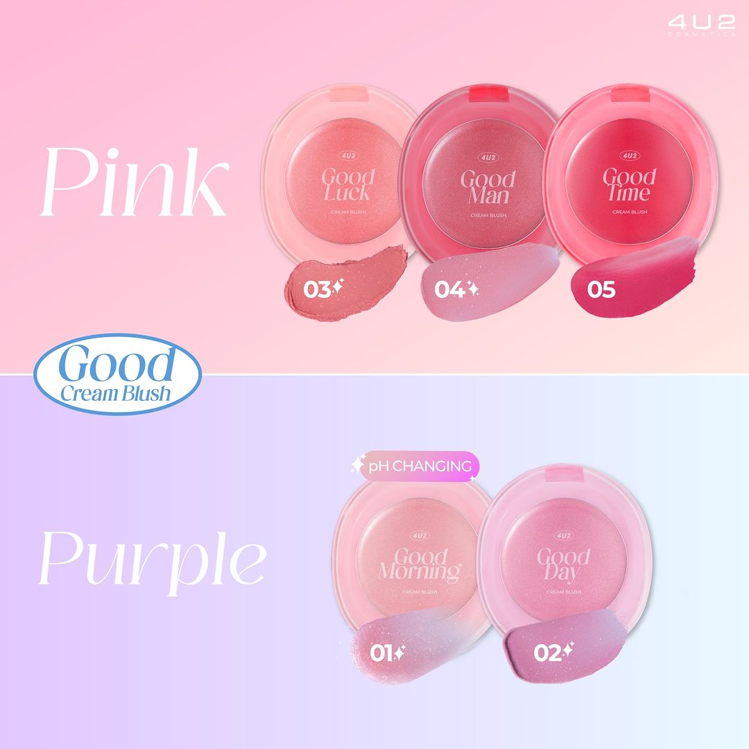 [現貨] 4U2 Good Cream Blush