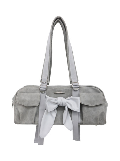 siweol Bow Pottie Bag - grey