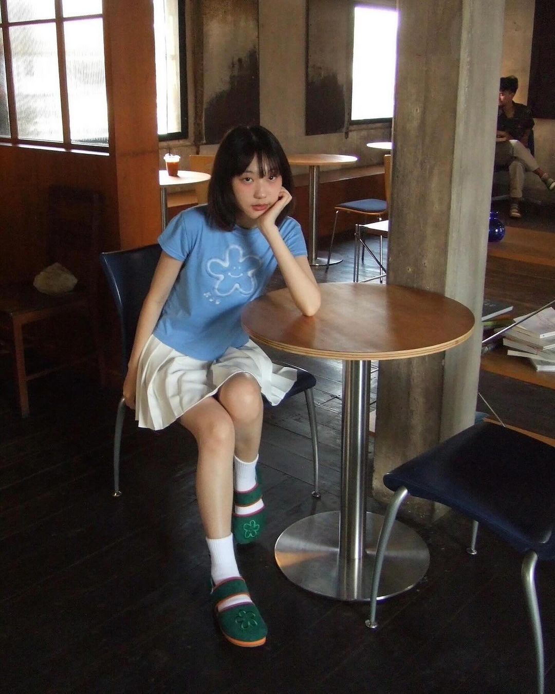 Flower Sandals🌻✨ - seaweed (Size 35~45 avilable)