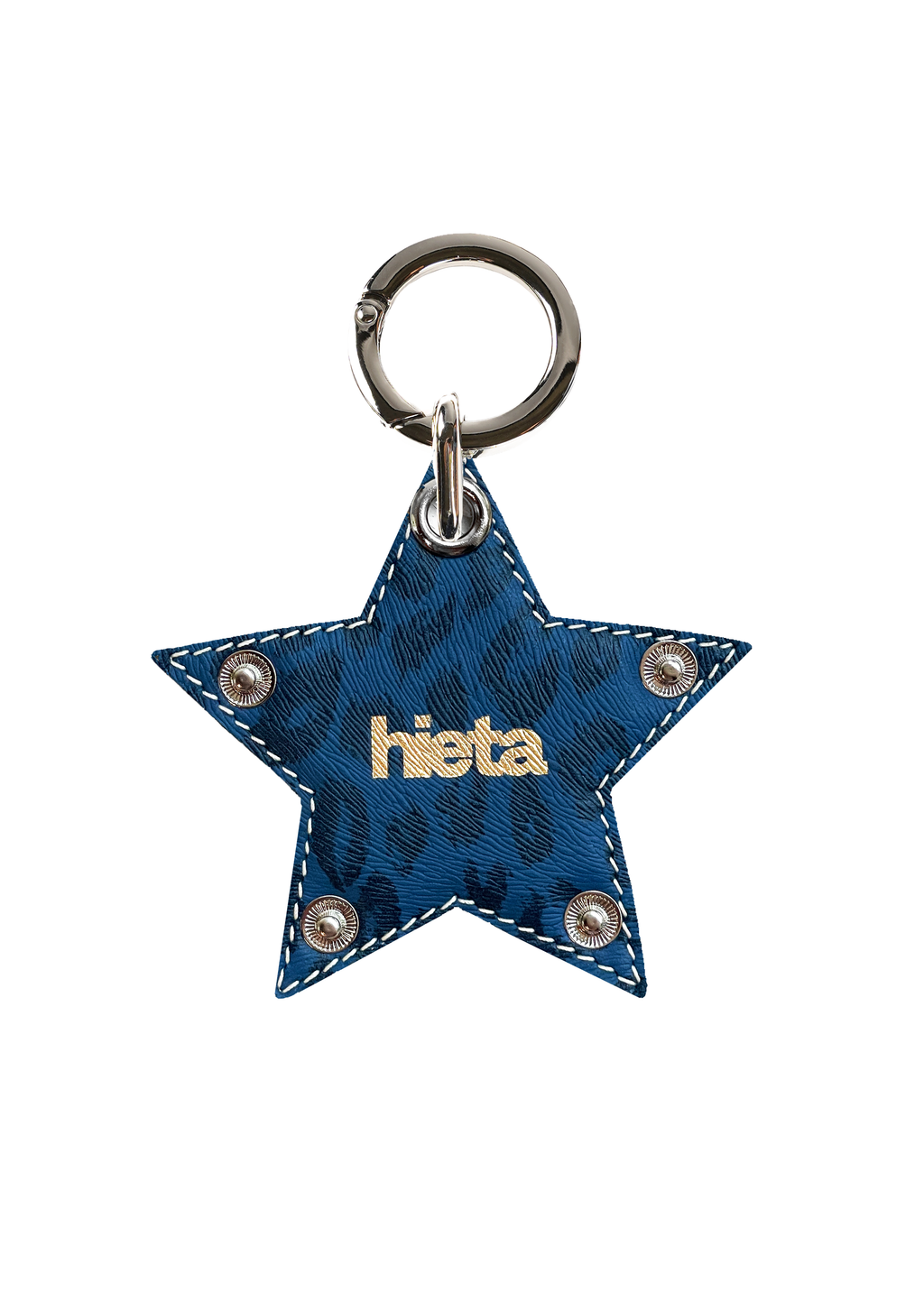 HIETA TANNY KEYRING / BLUE LEOPARD
