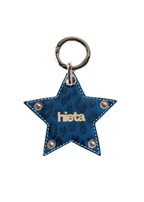 HIETA TANNY KEYRING / BLUE LEOPARD