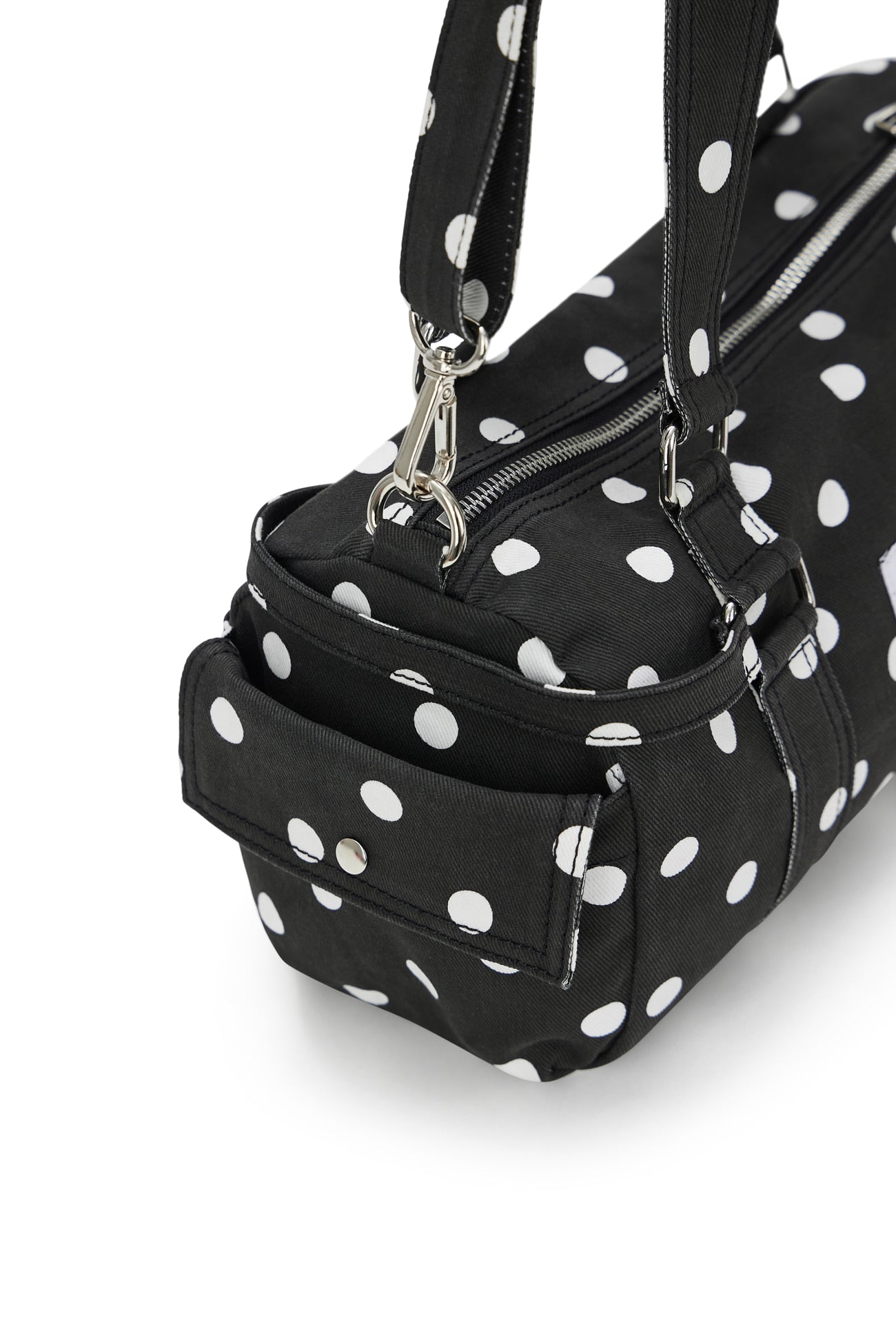 DEINET X TMV DOT DUFFLE MINI BAG IN BLACK