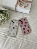 cloud strawberry [magsafe jell-hard case]