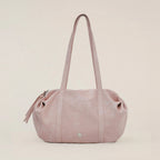 Heeari Aurora Shirring Duffel Bag - Glossy Pink