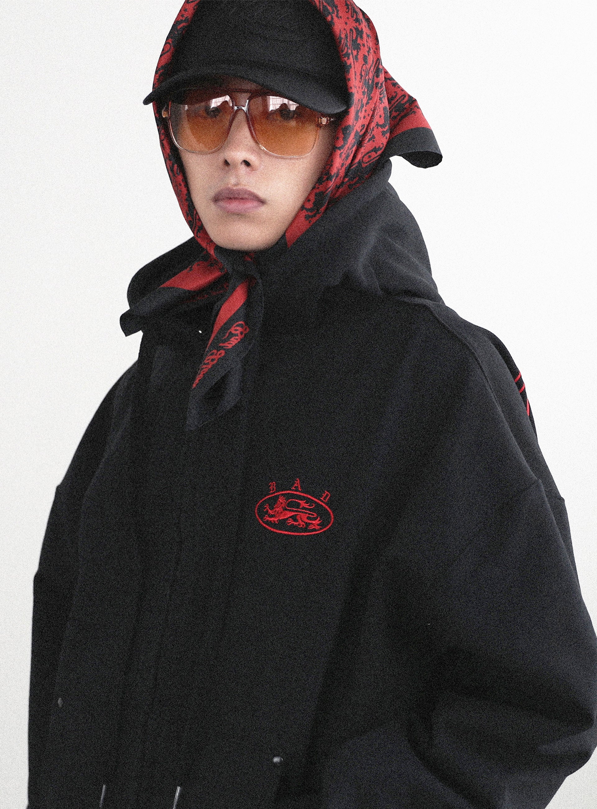 Mystic Capsule Hood Zip Up / Black