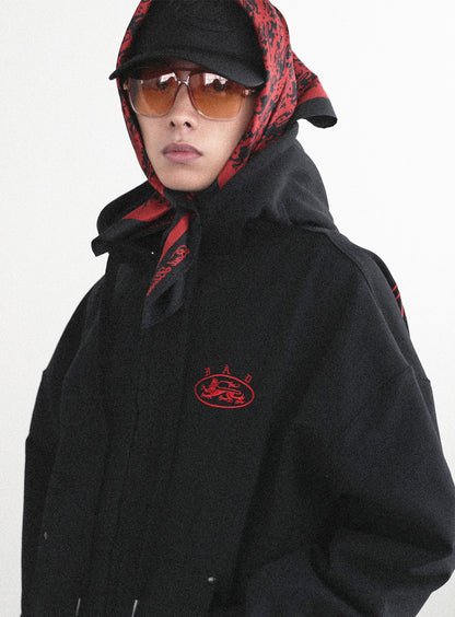 Mystic Capsule Hood Zip Up / Black