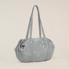 Heeari Aurora Shirring Duffel Bag - Glossy Grey