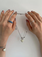 [NFF] Dot Heart Necklace-3colors