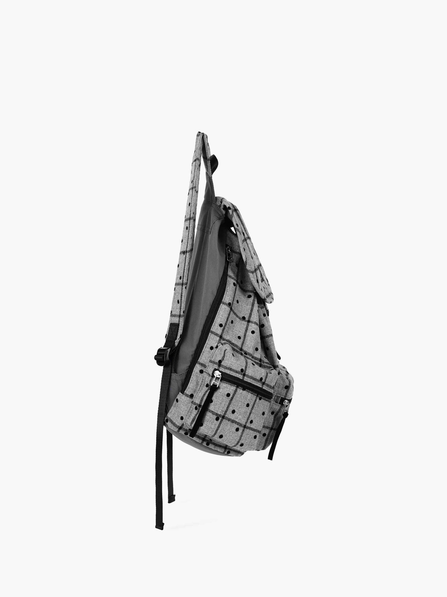 BERRY POCKET BACKPACK LARGE - DOT GREY