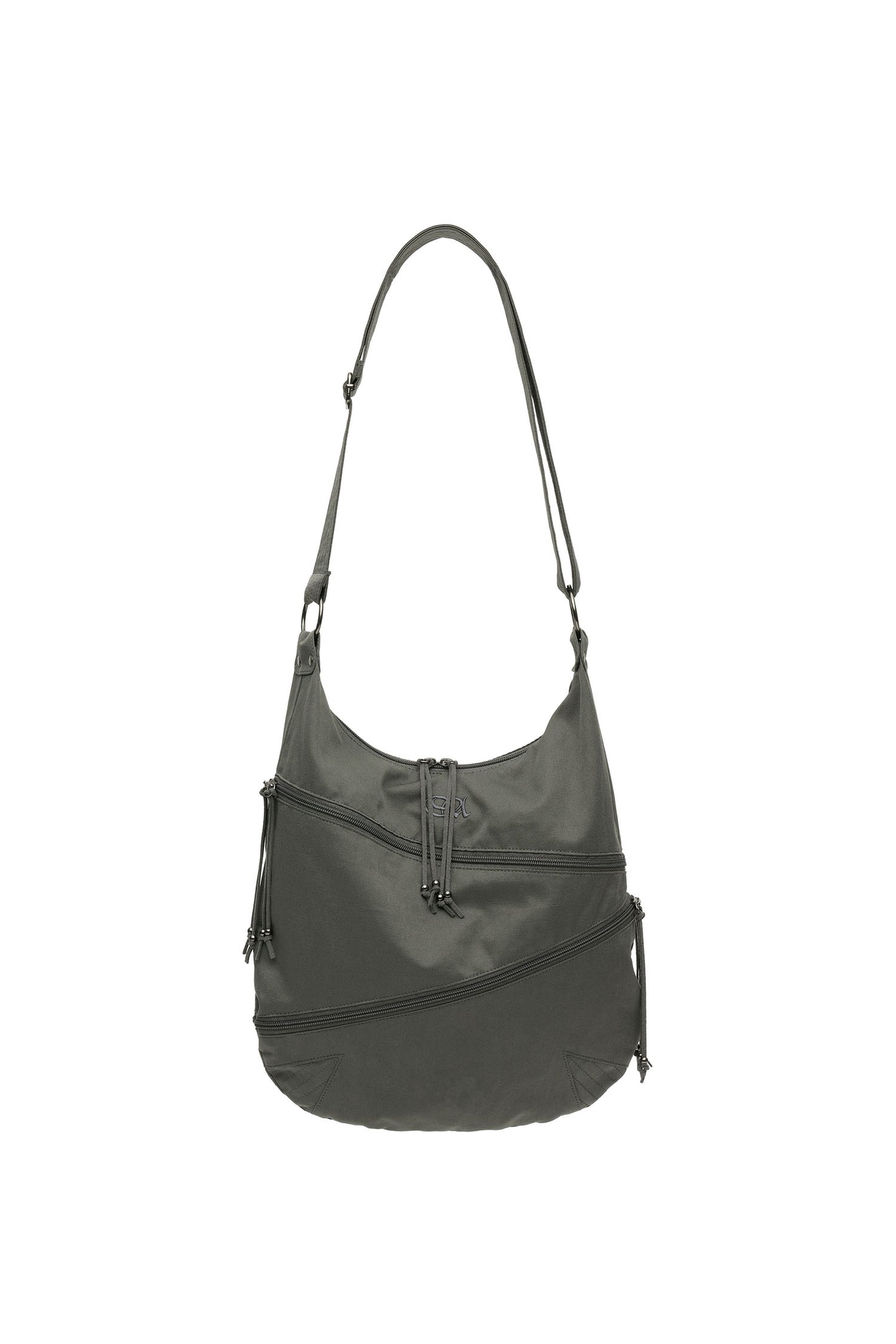 Sculptor Expandable Hobo Bag - D.Gray