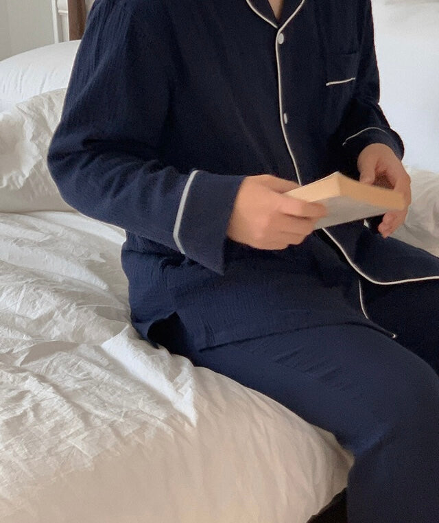 [韓國售出16,000+⭐️] J'eu Seven Days Cotton Pajama Set 7colors