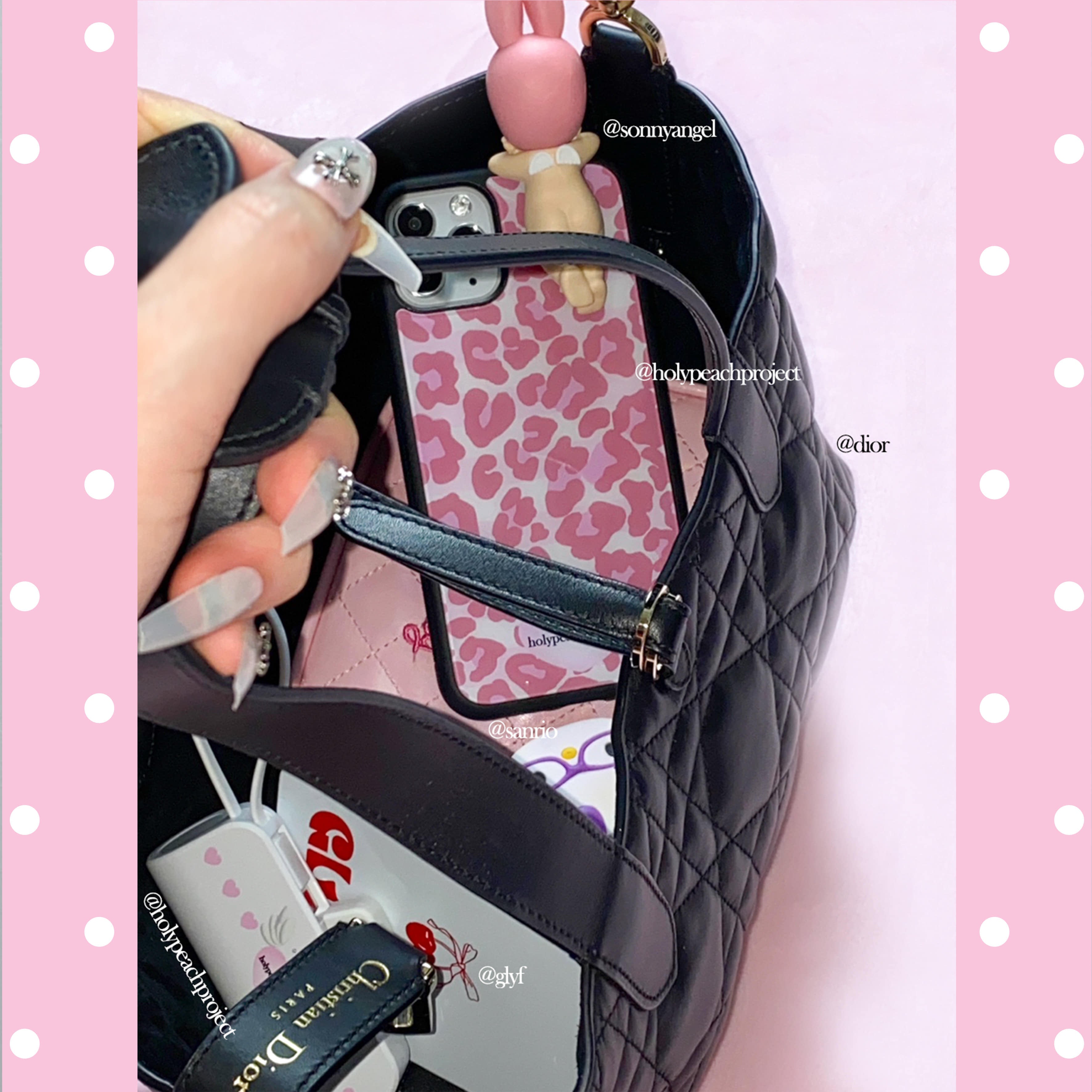 Leopard Glass Bumper iPhone Case - Pink