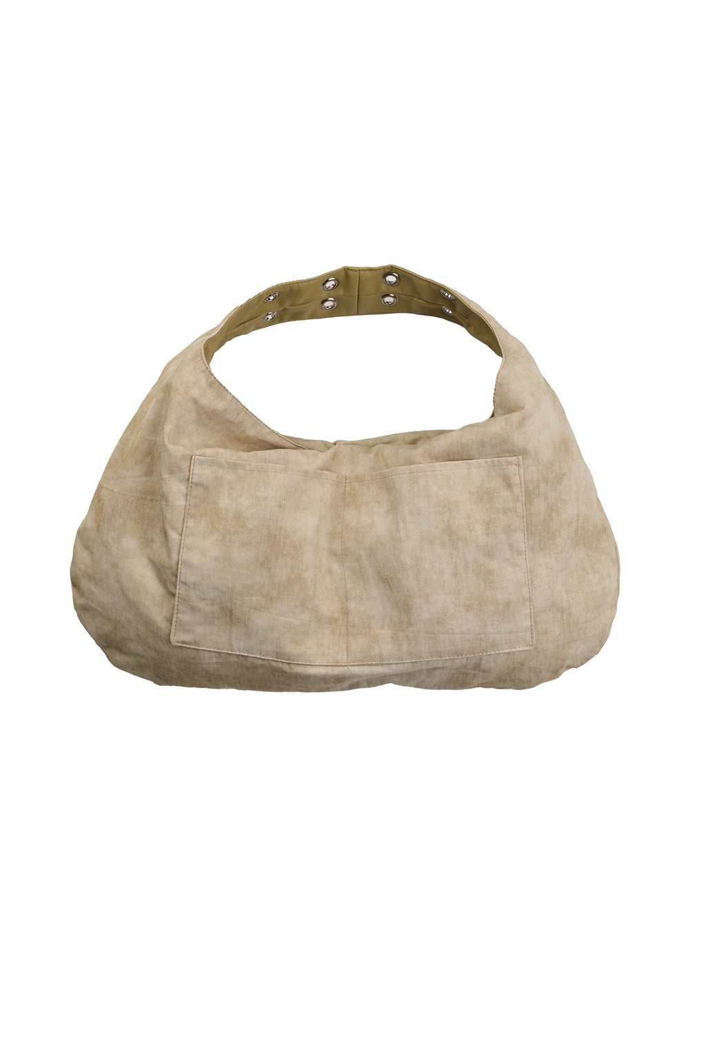 DEPC EYELET LEATHER BAG (BUTTER)