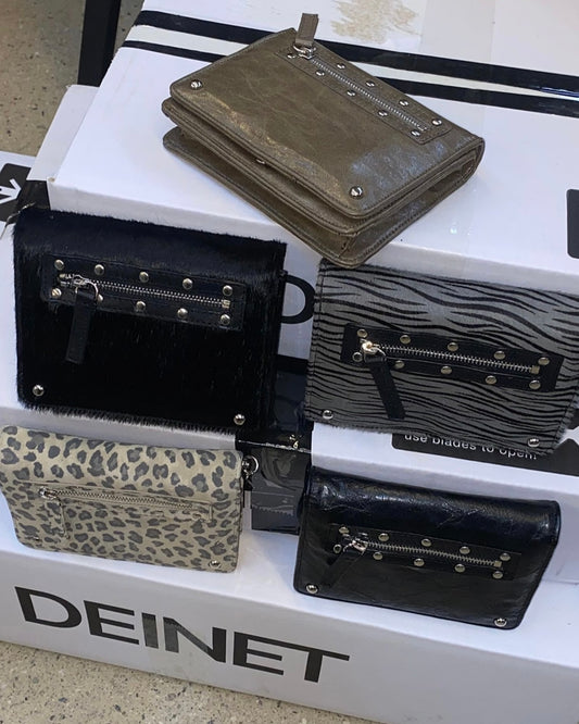 DEINET Travel Stud Cross Chain Mini Bag / 5colors