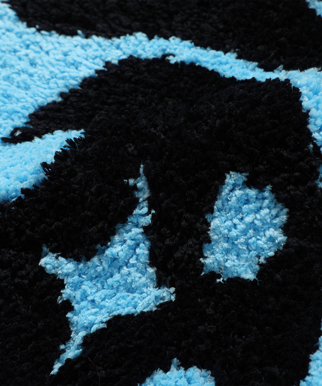 niceghostclub big eye rug mat [blue]
