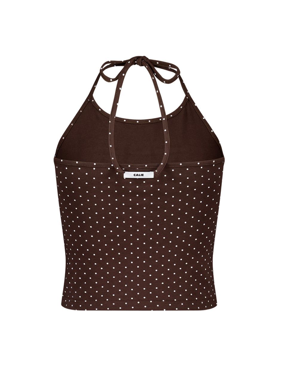 [asif calie] GURLS GLITER DOT SLEEVELESS BROWN