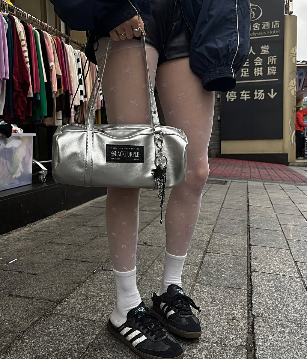 BLACKPURPLE Baby Roco Bag / Silver