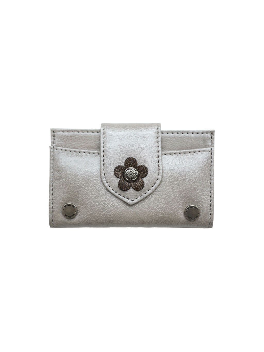 siweol Fleur Card Wallet (Silver)