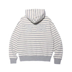 I LOVE APPLIQUÉ HOOD ZIP-UP_MELANGE GREY