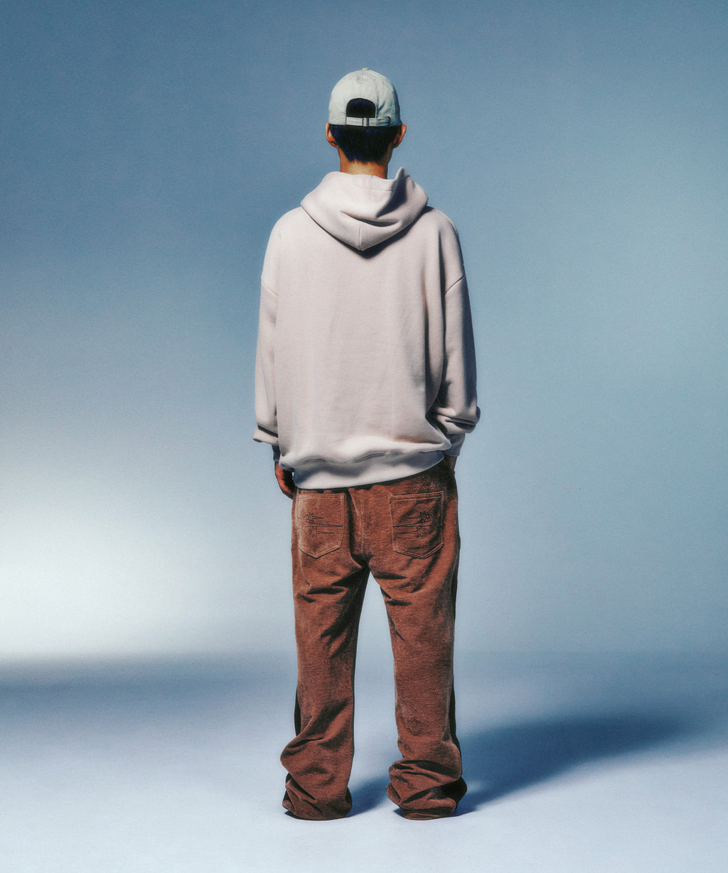 niceghostclub HOSPITAL HOODIE [BEIGE]