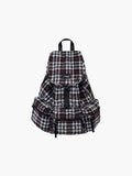BERRY POCKET BACKPACK LARGE - DOT BROWN