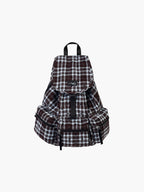 BERRY POCKET BACKPACK LARGE - DOT BROWN