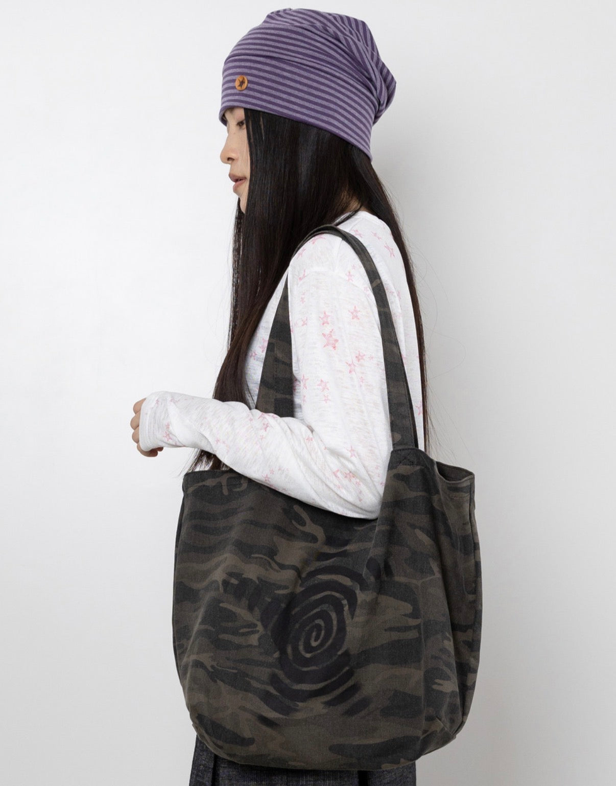Twister Star Tote Bag - Camo