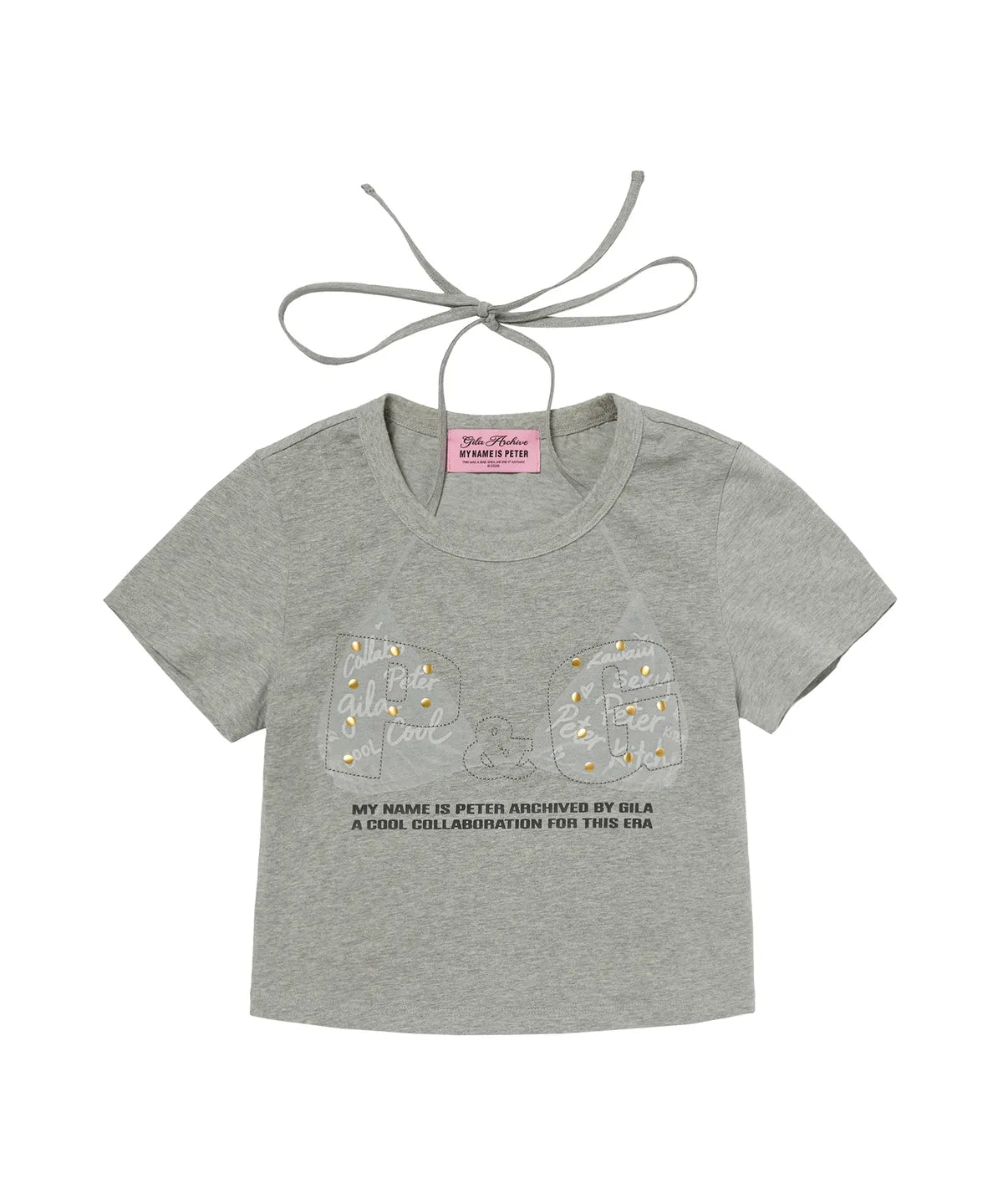 [GILA ARCHIVE] P&G HALTER STRAP CROP TOP (3 COLORS)