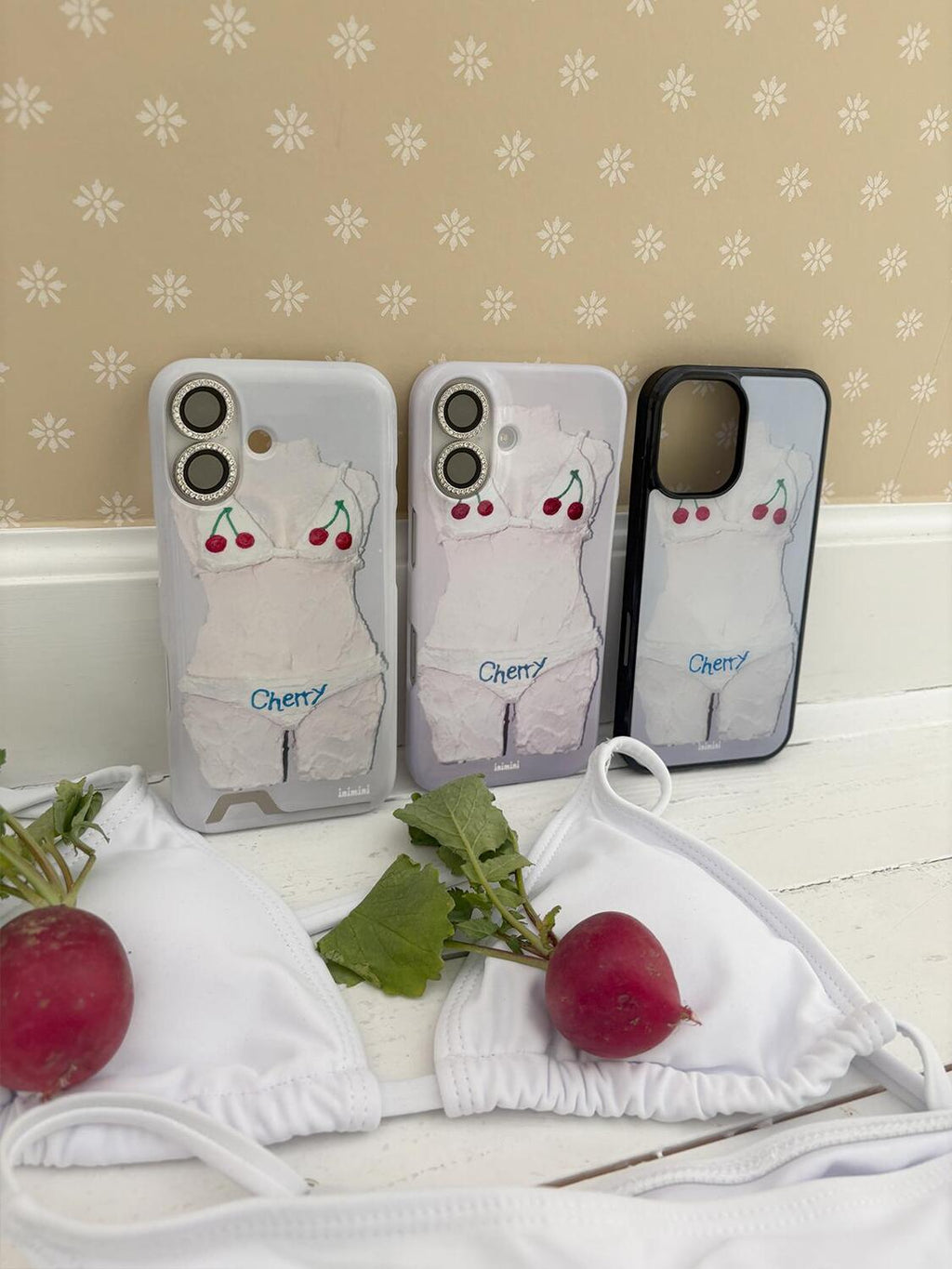 cherry bikini phone case (有magsafe!!)