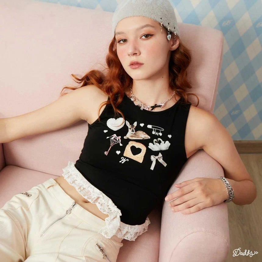 Daddy Little Fawn Top / 2colors